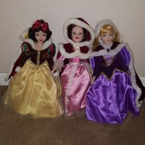 Disney Princess Snow White Belle Aurora Porcelain